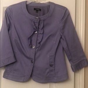 Elements lavender crop jacket